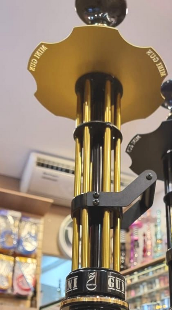 Narguile zenith Mini Gun stem e prato