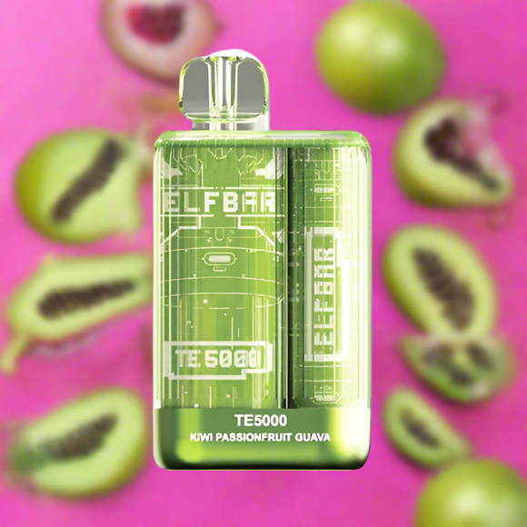 Elfbar 5 mil puffs kiwi passion fruit guava