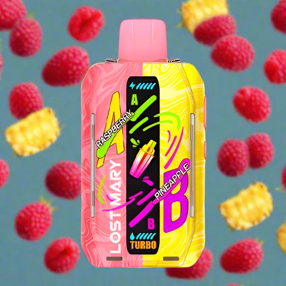 Lost mary 30 mil puffs raspberry pineapple.