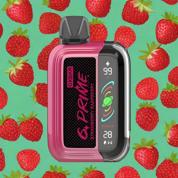 Oxbar 25 mil puffs Strawberry Raspberry.