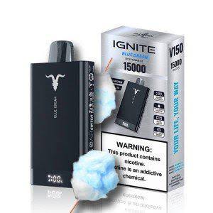 Ignite 15 mil puffs blue dream