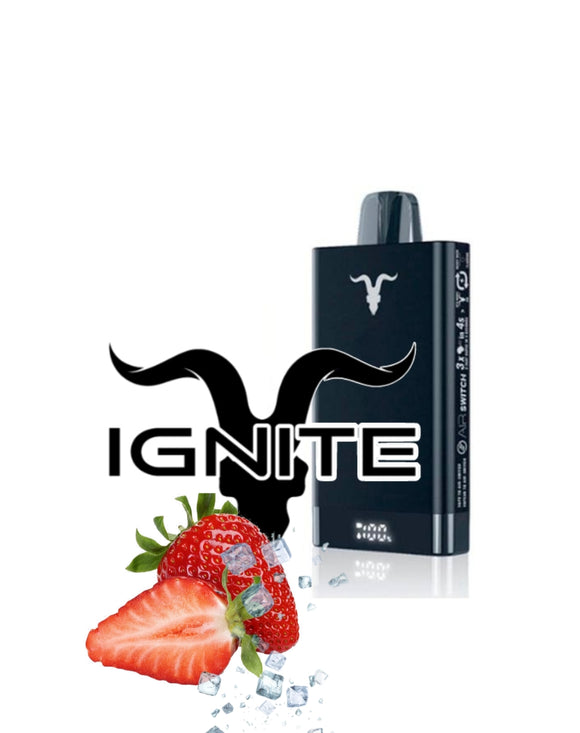Ignite 8 mil puffs strawberry ice