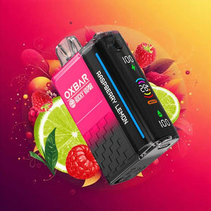 Oxbar 30 mil puffs raspberry lemon.