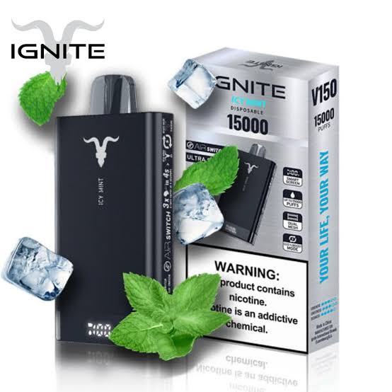 Ignite 15 mil puffs icy mint
