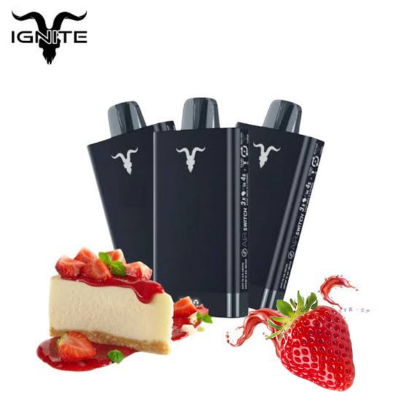 Ignite 15 mil puffs Strawberry cheesecake