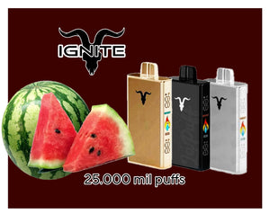 Ignite 25 mil puffs watermelon mix