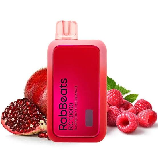 Rababeats 10 mil puffs  Raspberry pomegranate.