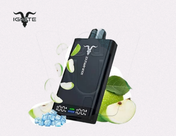 Ignite 15 mil puffs sour apple ice