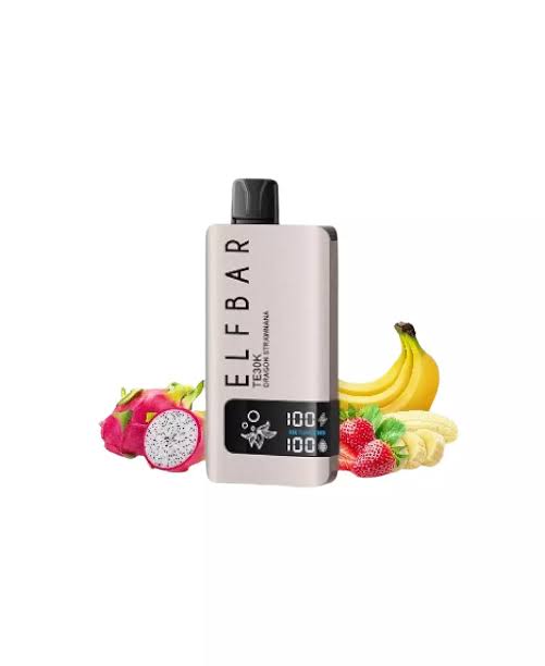 Elfbar 30 mil puffs dragon strawnana