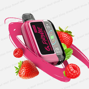 Pod oxbar 25 mil puffs morango com framboesa