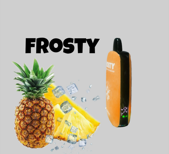 Frosty 10 mil puffs pineapple ice