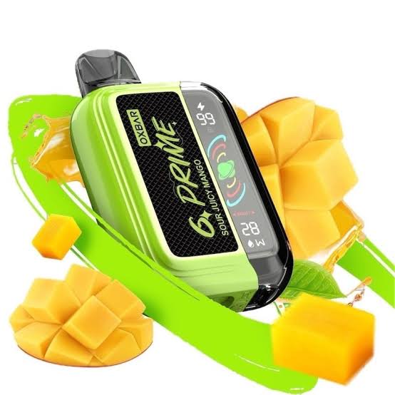 Oxbar 25 mil puffs sour juicy mango