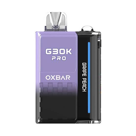 Oxbar 30 mil puffs Grape Peach.