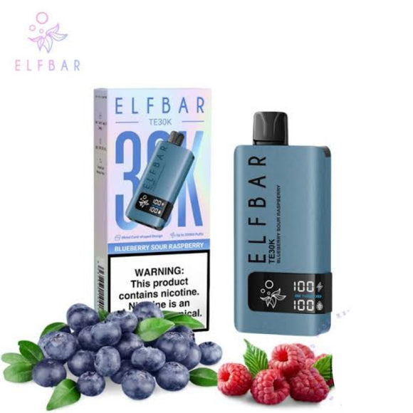 Elfbar 30 mil puffs blueberry sour raspberry