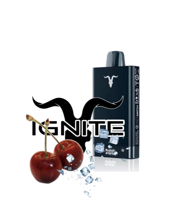 Ignite 15 mil puffs cherry ice