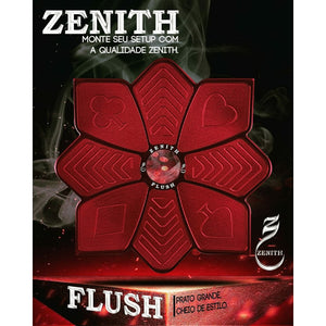 PRATO ZENITH GRANDE VERMELHO