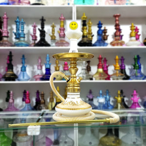 Narguile Elite Completo Dourado (top 10)