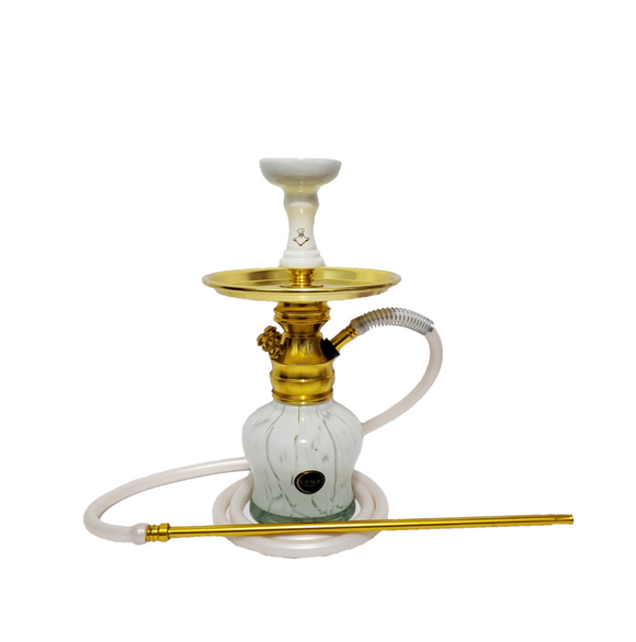 Narguile Wefi Completo Dourado