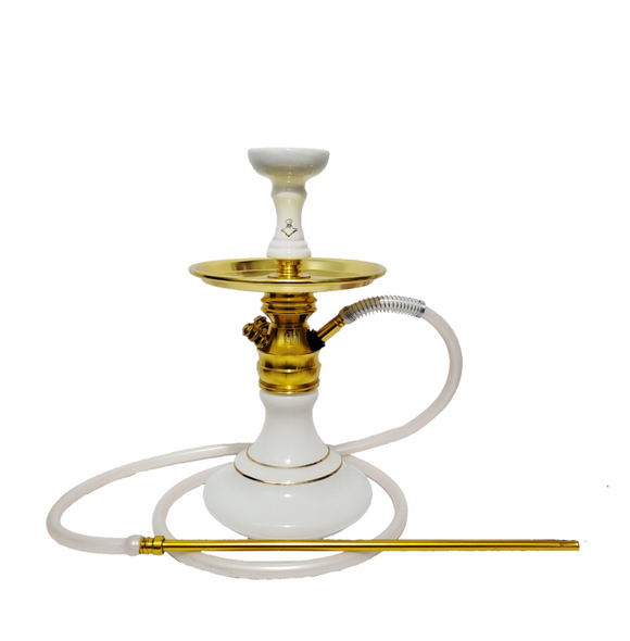 Narguile Wefi Completo Dourado
