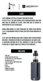 VAPORESSO LUXE + DUAS BATERIAS LG 3000mah ORIGINAL