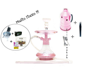 Kit Narguile FULGORE Completo rose