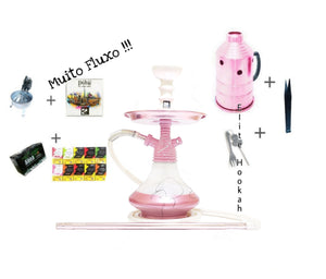 Kit Narguile FULGORE Completo Rose