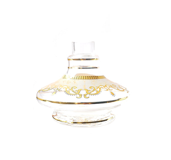 Vaso MD Pequeno transparente Gold