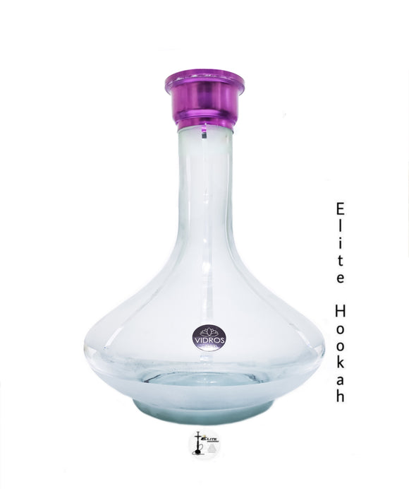 LANÇAMENTO VASO NICK ELITE GENIE 30CM JATEADO ROXO