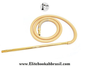 Mangueira completa Piteira + Silicone Helix Dourado
