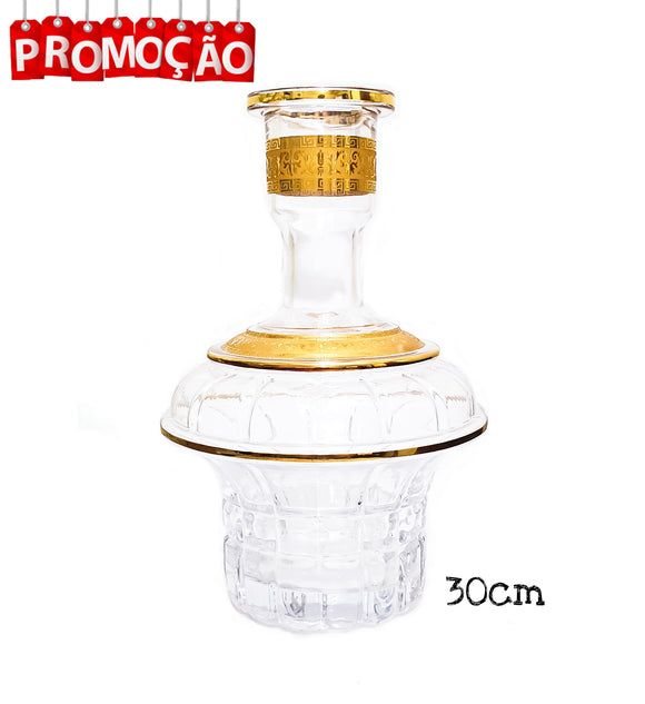 PROMOÇÃO VASO VGOD 30CM TRANSPARENTE