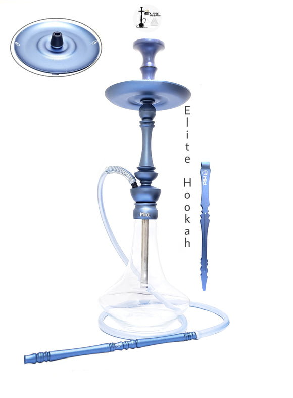 NARGUILE SULTAN MIID PACIFIC BLUE + ROSH + PEGADOR + BRINDE