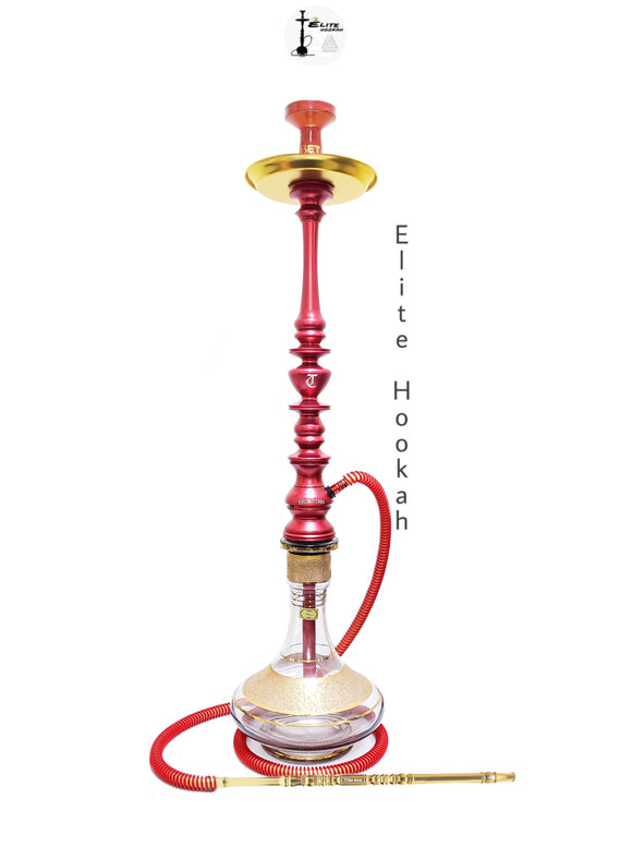 Narguile Eros Titan Vermelho Completo