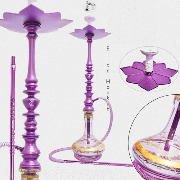 Narguile Eros Titan Roxo Completo