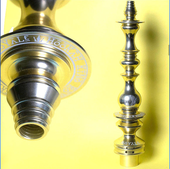 NARGUILE HOOKAH KING ROYALE DOURADO