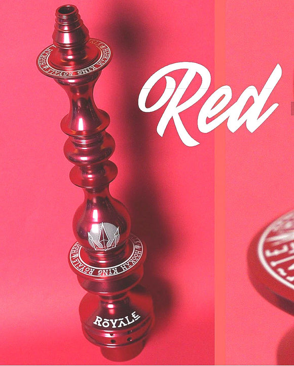 NARGUILE HOOKAH KING ROYALE VERMELHO