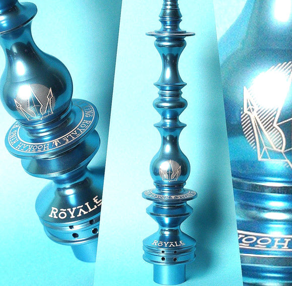 NARGUILE HOOKAH KING ROYALE AZUL BEBÊ