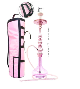 Narguile Mani Sultan Plus Rose + Bolsa grande Thb aveludada rose