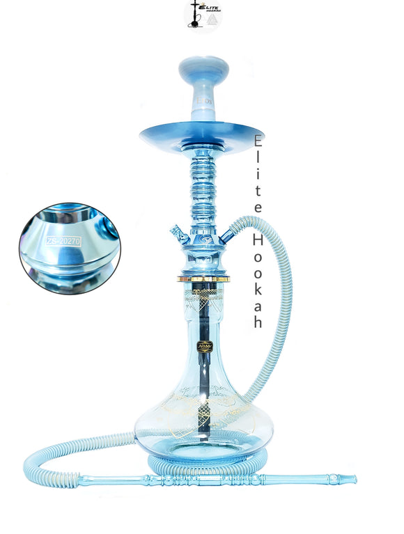 Narguile Zeus Smart Completo Azul BB