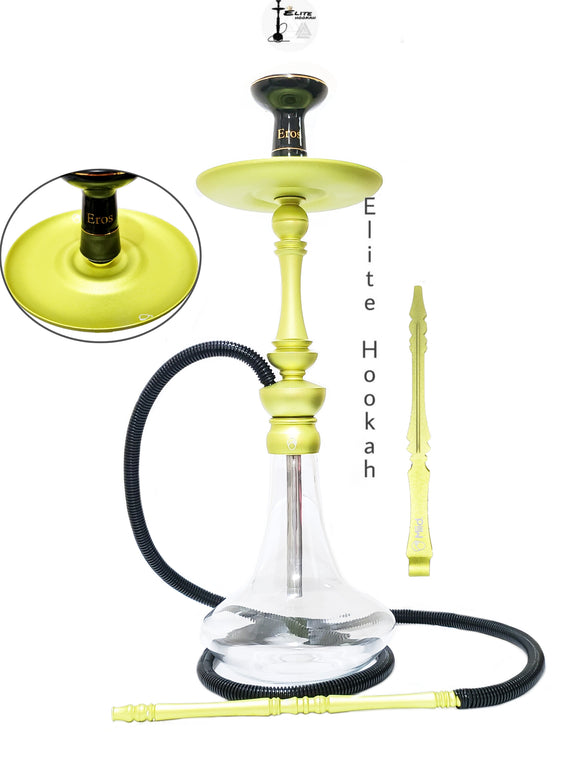 NARGUILE SULTAN MIID ACID YELLOW + ROSH + PEGADOR + BRINDE