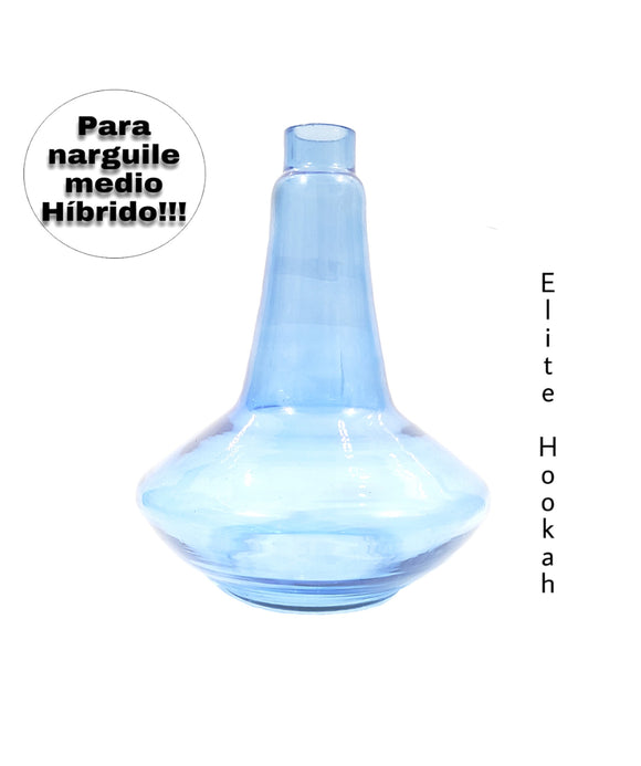 VASO PARA NARGUILE MEDIO HIBRIDO AZUL BB