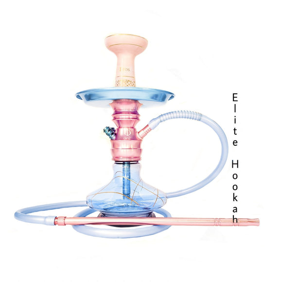 Narguile Wefi Completo Rose e azul