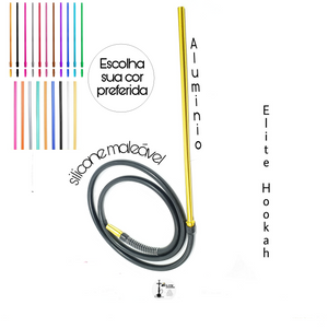 PITEIRA DE ALUMINIO ELITE + SILICONE MALEAVEL + MOLINHA