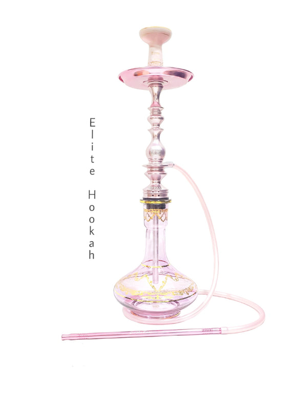 NARGUILE HOOKAH KING ROYALE ROSE COMPLETO