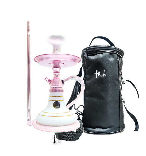 Narguile Anubis Completo rose + Bolsa THB