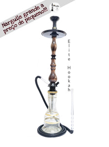 Narguile Love hookah grande Preto Completo SUPER PROMOÇÃO