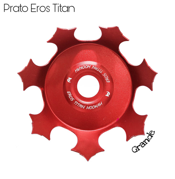 PRATO COROA EROS TITAN GRANDE VERMELHO