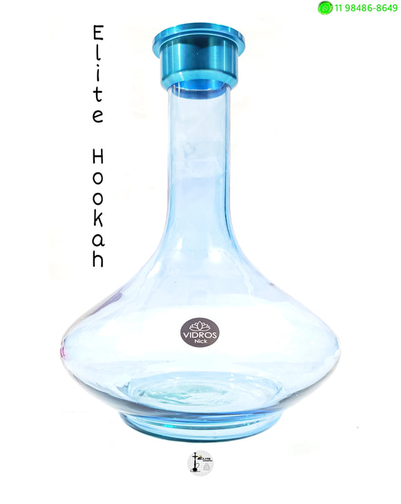 LANÇAMENTO VASO NICK ELITE GENIE 30CM AZUL BB