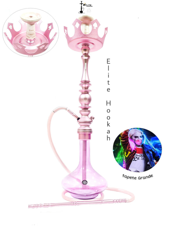 Narguile Mani Sultan Plus Rose Completo + Tapete Exclusivos