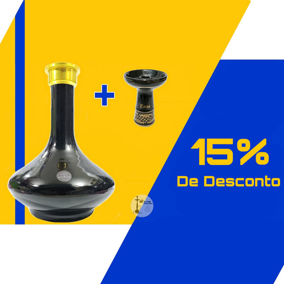 Kit Vaso Nick Elite 30cm + Rosh Eros