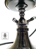 Narguile Anubis Completo Preto